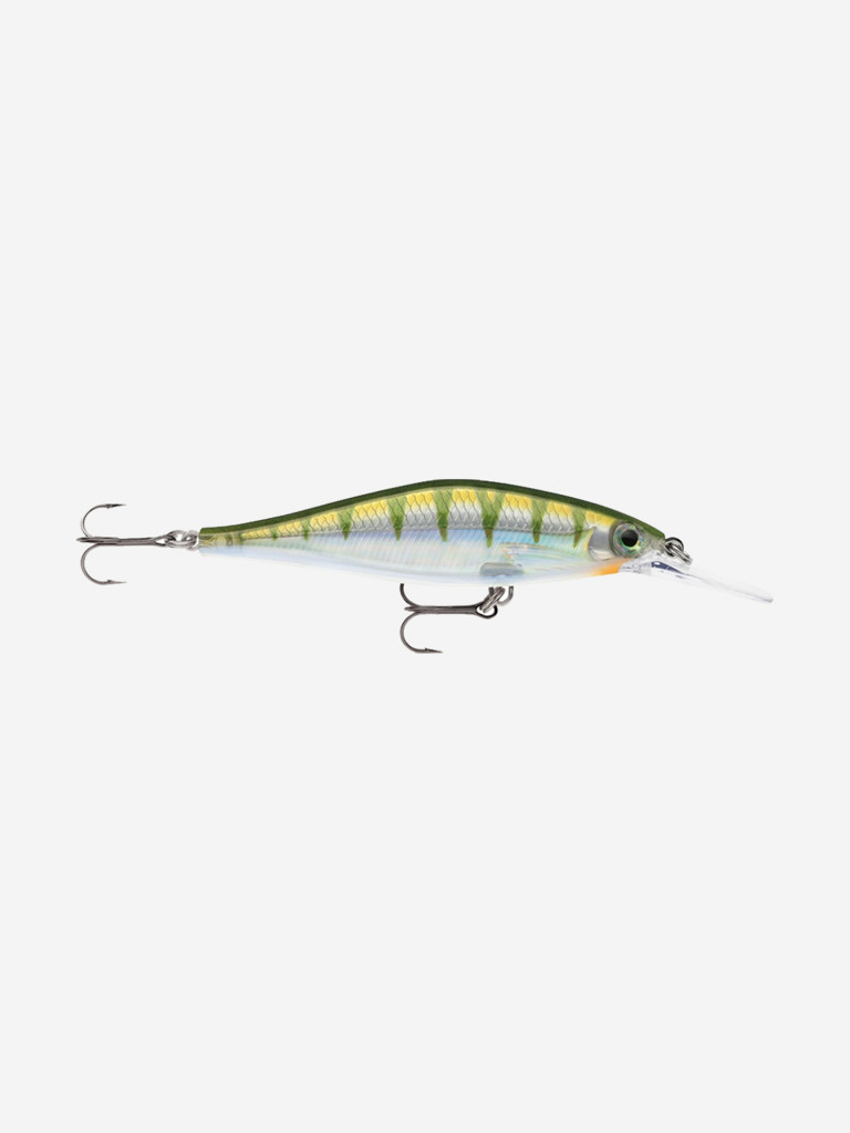 Воблер для рыбалки RAPALA Shadow Rap Shad Deep 09, 9см, 12гр, цвет YP, медленно всплывающий
