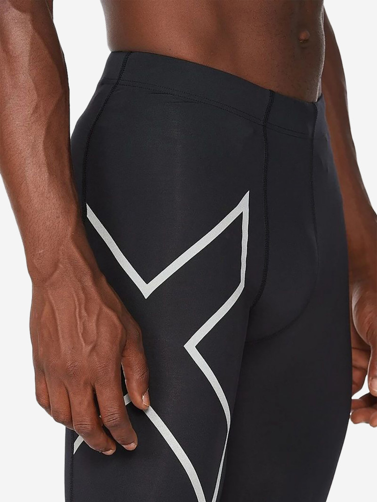 Компрессионные тайтсы 2XU Aero Vent Compression T Lights Black