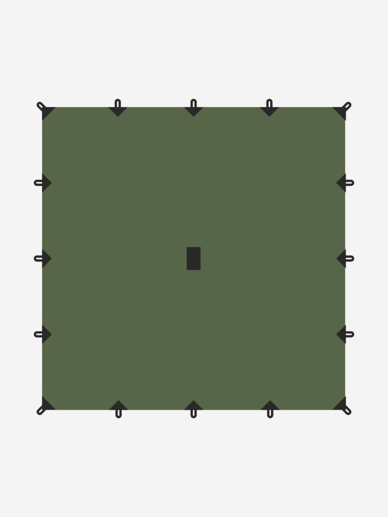 TENT тент 6X6м Talberg, , зелёный