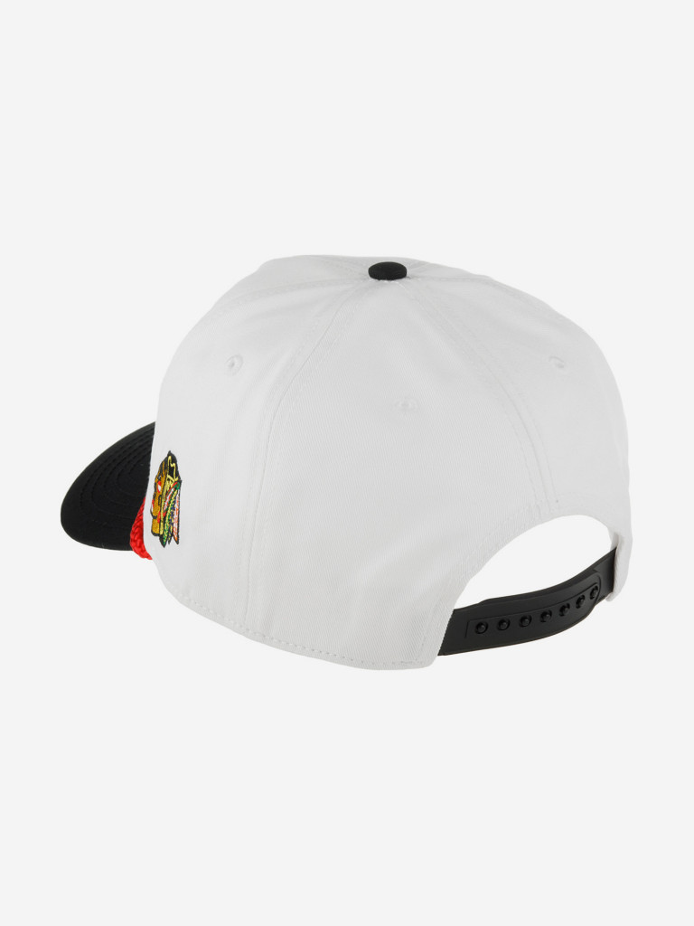 Бейсболка AMERICAN NEEDLE 23008A-CBH Chicago Blackhawks Roscoe NHL (белый)