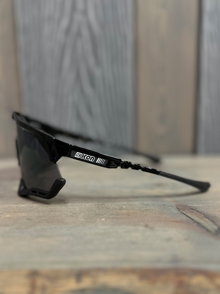 Очки спортивные Scicon AeroShade XL оправа Black Gloss линза SCNPP Multimirror Silver
