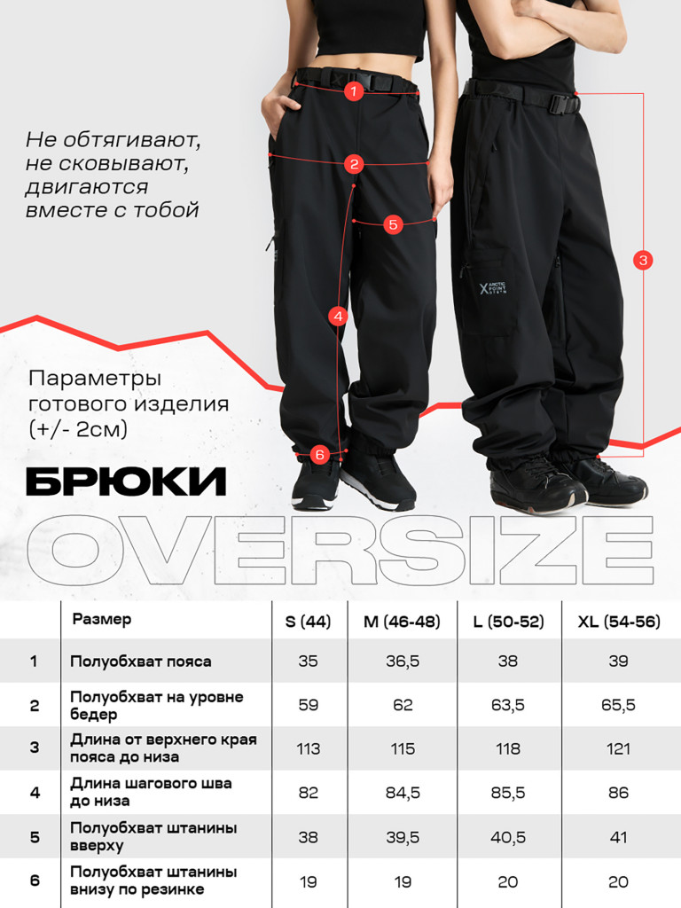 Брюки сноубордические XVOYA Arctic Point черные