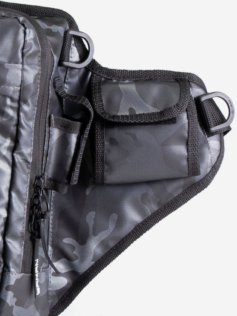 Сумка рыболовная Yaman Fishing Shoulder Bag, 40х43х10 см, цвет серый камуфляж.