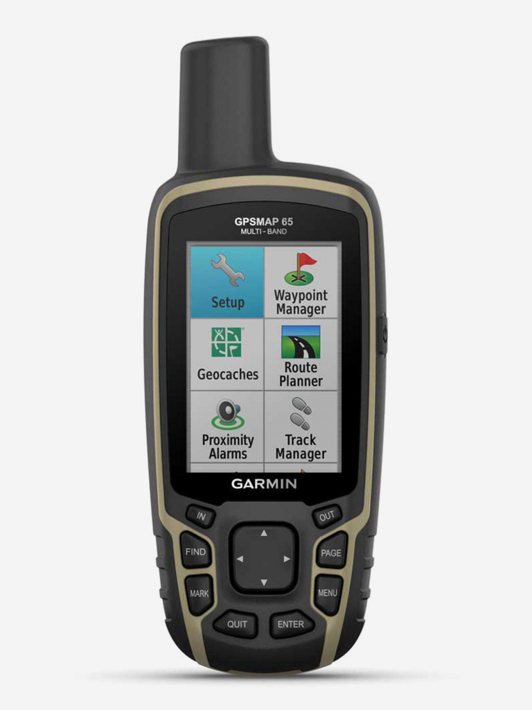 Туристический навигатор Garmin GPSMAP 65 Multi-Band GNSS Черный цвет —  купить за 56989 руб., отзывы в интернет-магазине Спортмастер