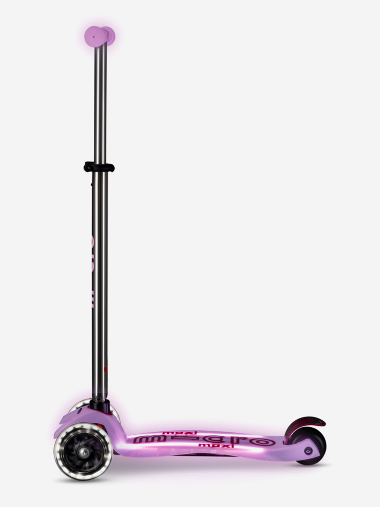 Самокат детский Micro Maxi Deluxe Glow Plus LED