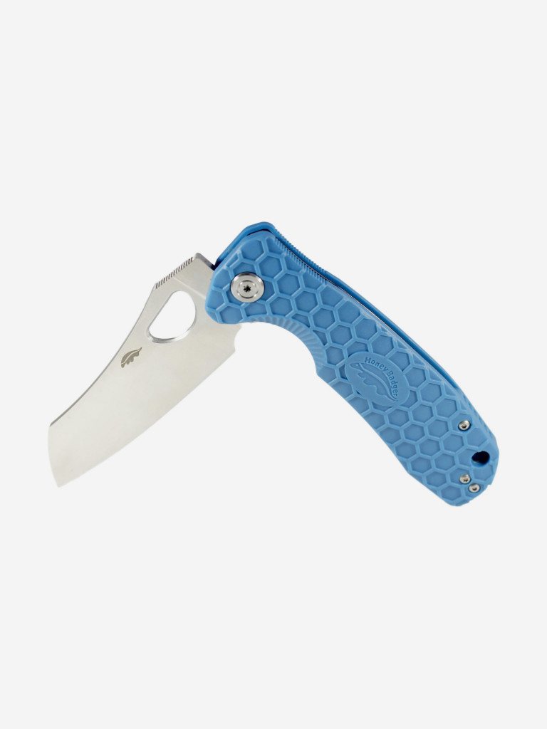 Honey Badger Wharncleaver D2 L с голубой рукоятью