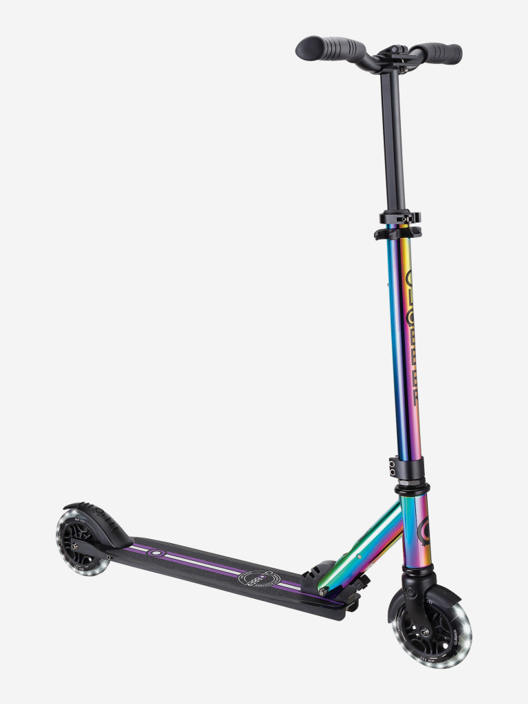 Самокат Globber FLOW ELEMENT LIGHTS NEOCHROME