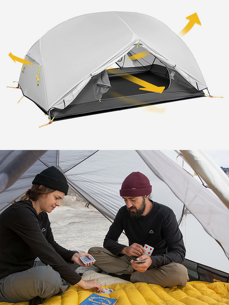 Палатка двухместная Naturehike