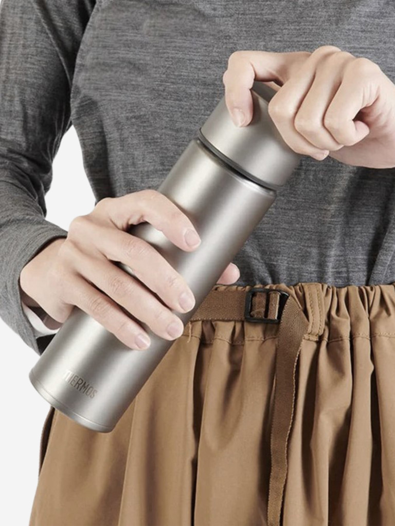Термос для чая из титана THERMOS 500 мл FJN-500T