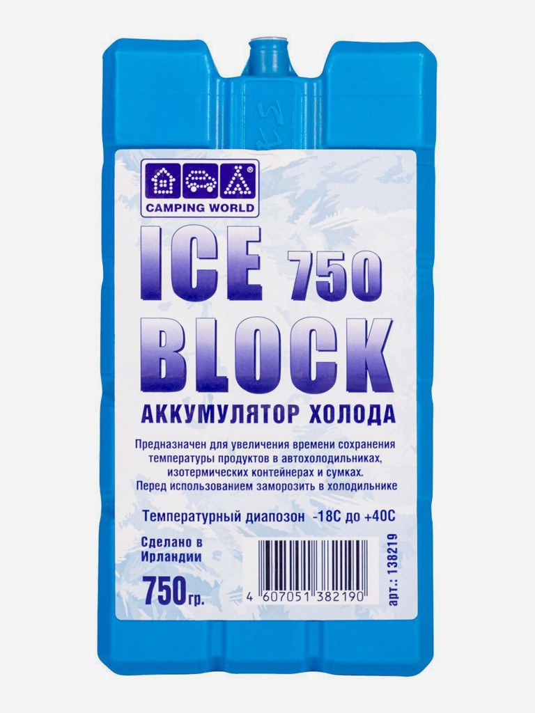 Аккумулятор холода Camping World Iceblock 750 гр