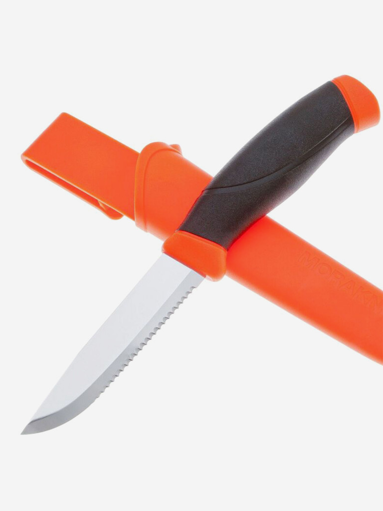 Нож охотничий Morakniv Companion тактический, туристический, нержавеющая сталь, клинок 104 мм
