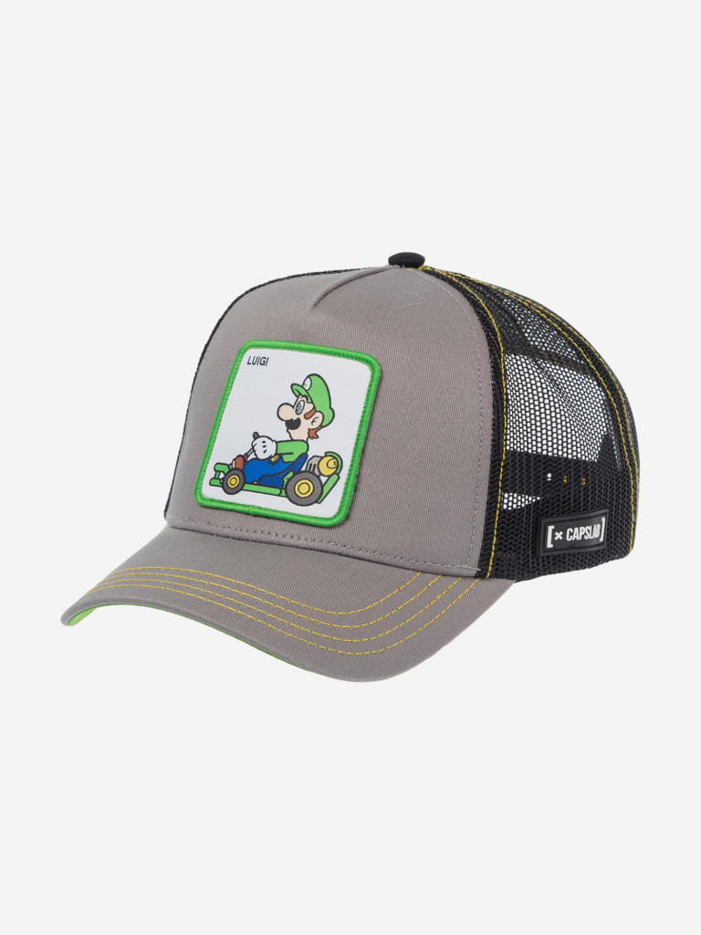 Бейсболка с сеточкой CAPSLAB CL/SMK2/1/CAS/LUI2 Super Mario Luigi