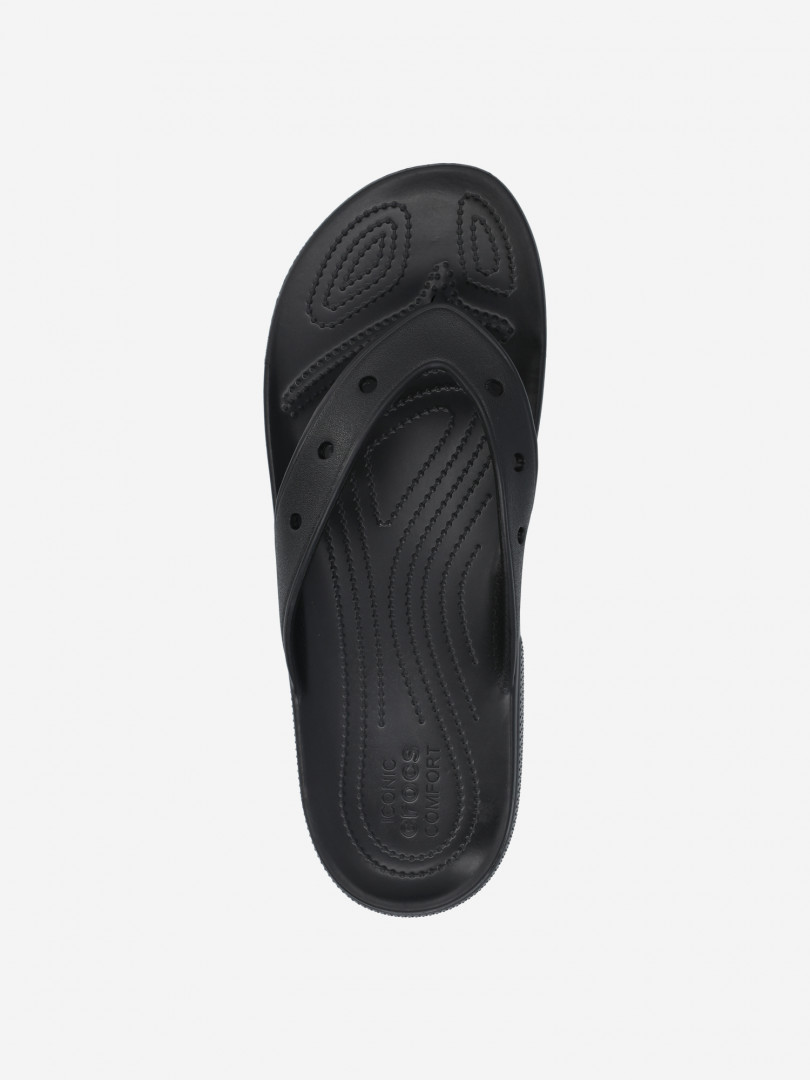 фото Шлепанцы crocs classic flip, черный