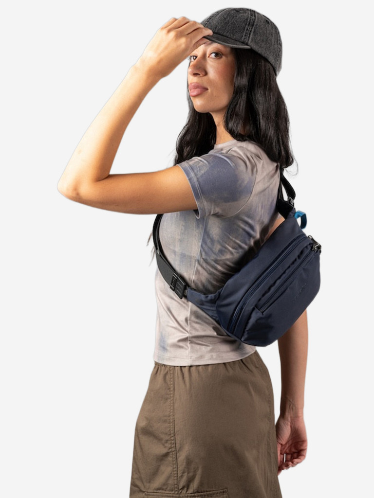 Поясная сумка антивор Pacsafe V Hip Pack, Ocean, 4 л.