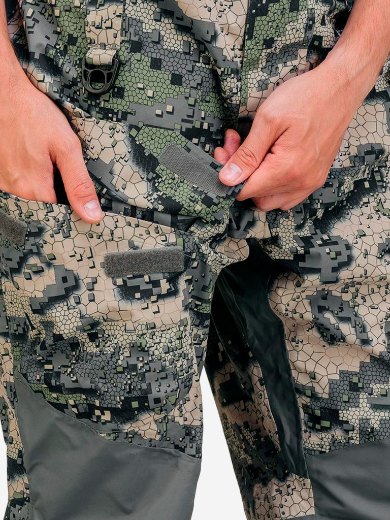 Костюм демисезонный Nisus Defender (куртка+полукомбинезон) для рыбалки и охоты