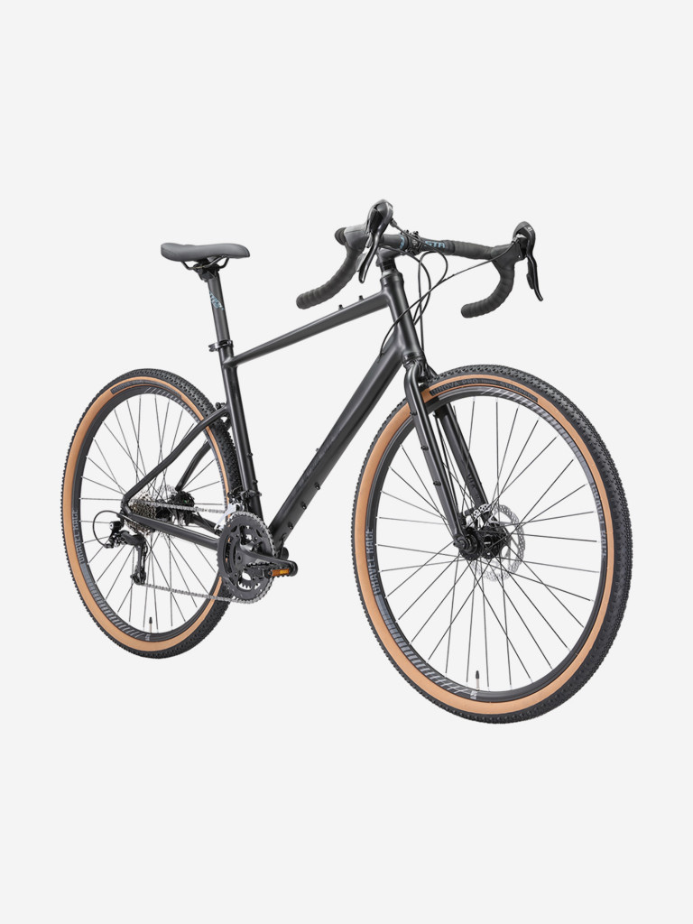 Велосипед Stark'25 Gravel 700.3 D черный матовый/черный S/M/54