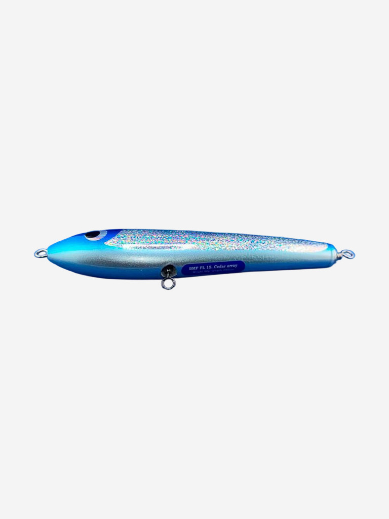 Слайдер FL15 BSs 90g 200mm из канадского кедра с мощной арматурой для морской рыбалки