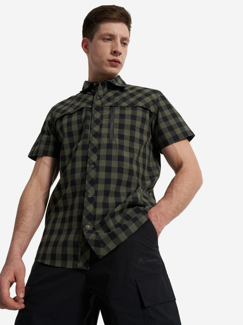 Рубашка с коротким рукавом мужская Outventure Зеленый 1299₽