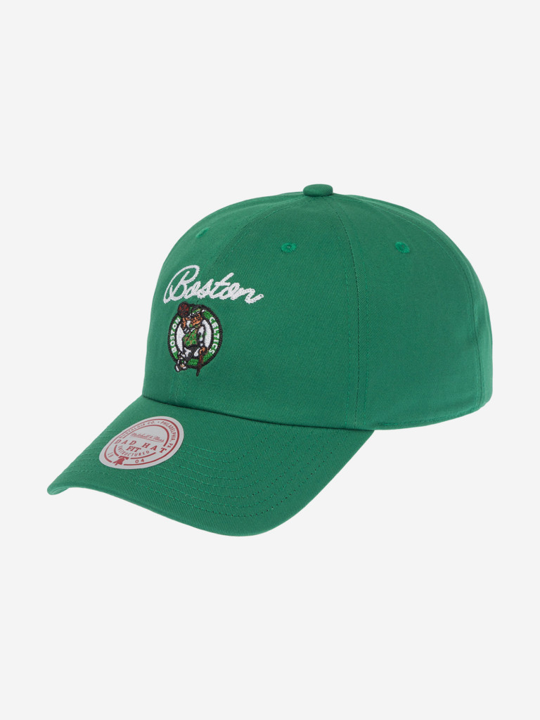 Бейсболка MITCHELL NESS HD10409-BCEGREN Boston Celtics NBA (зеленый)