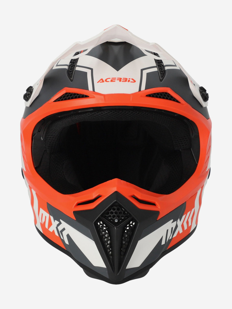 Мотошлем кроссовый взрослый Acerbis PROFILE 5 22-06 White/Orange