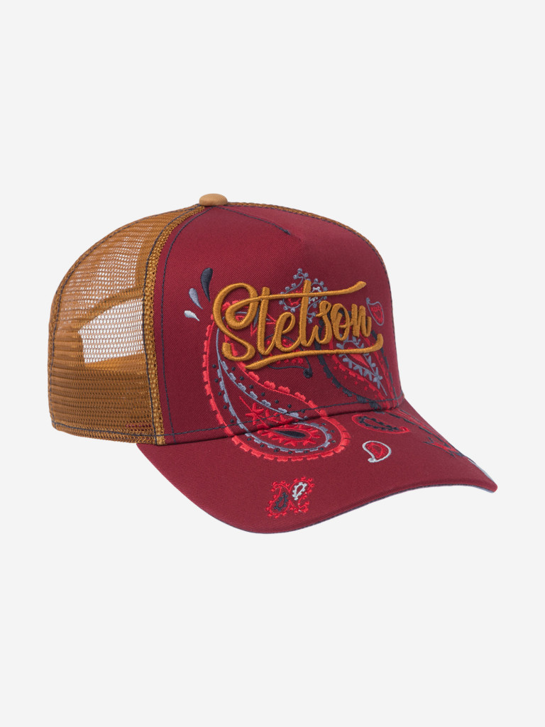 Бейсболка с сеточкой STETSON 7741149 TRUCKER CAP PAISLEY