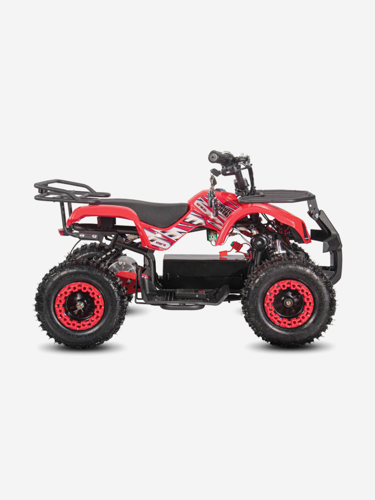 Детский электроквадроцикл WHITE SIBERIA SNEG MINI RED