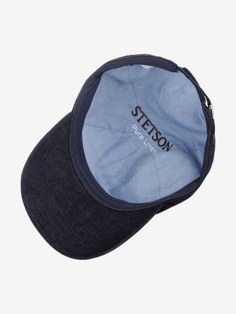 Бейсболка STETSON 7713101 BASEBALL CAP LINEN (серый)