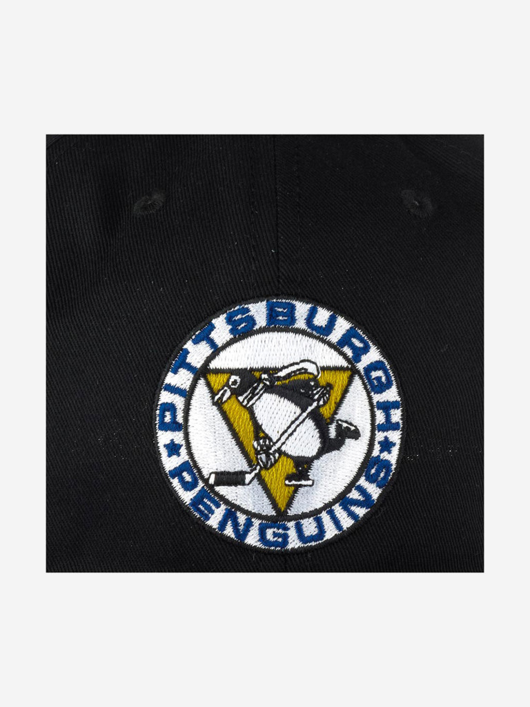 Бейсболка MITCHELL NESS HLUX5369-PPEYYPPPBLCK Pittsburgh Penguins NHL (черный)