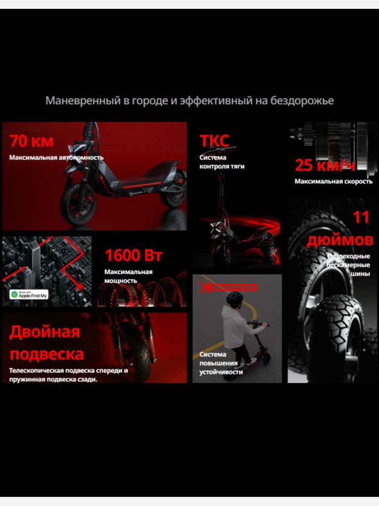 Электросамокат Ninebot ZT3 Pro