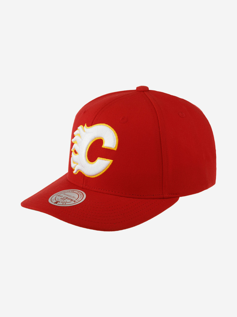 Бейсболка MITCHELL NESS HHSS5370-CFLYYPPPRED1 Calgary Flames NHL