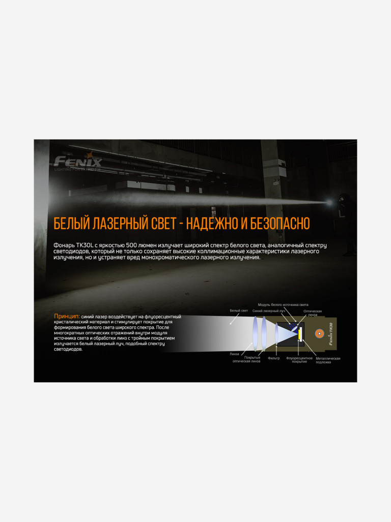 Фонарь Fenix TK30 Laser, TK30L