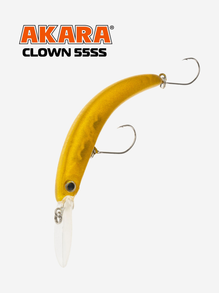 Воблер Akara Clown медленно-тонущий, на форель 55 мм. 2,5 гр. A261