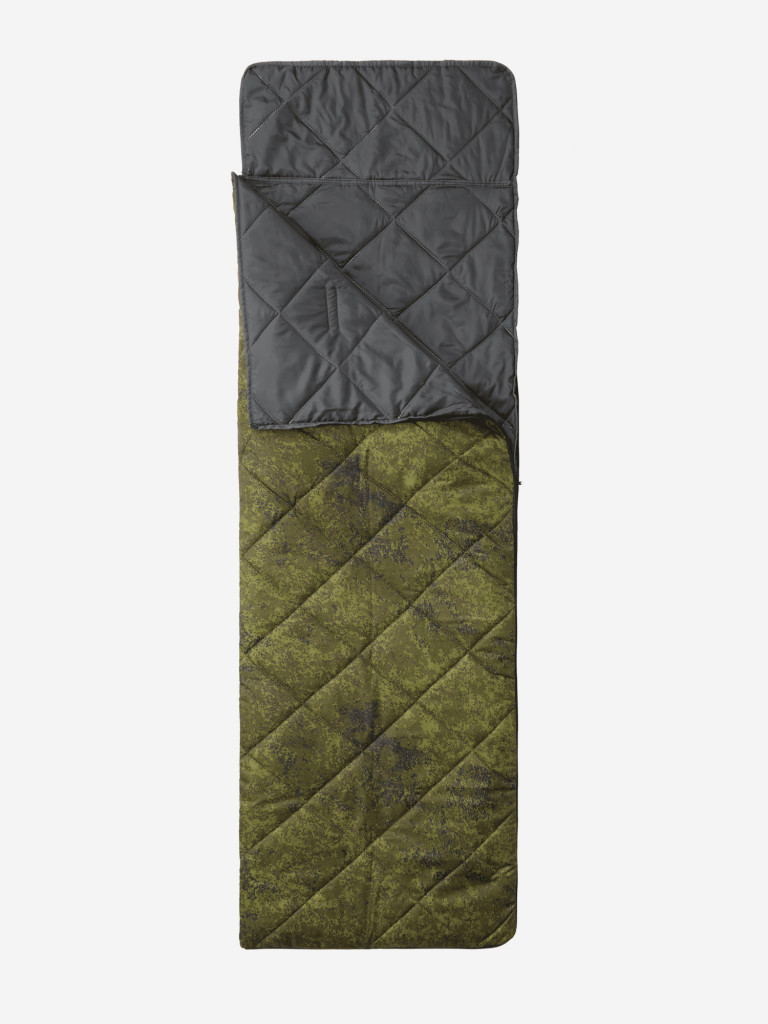 Спальный мешок Фрегат туристический летний с подголовником, камуфляж, ширина 72 см, (150 г/м2)