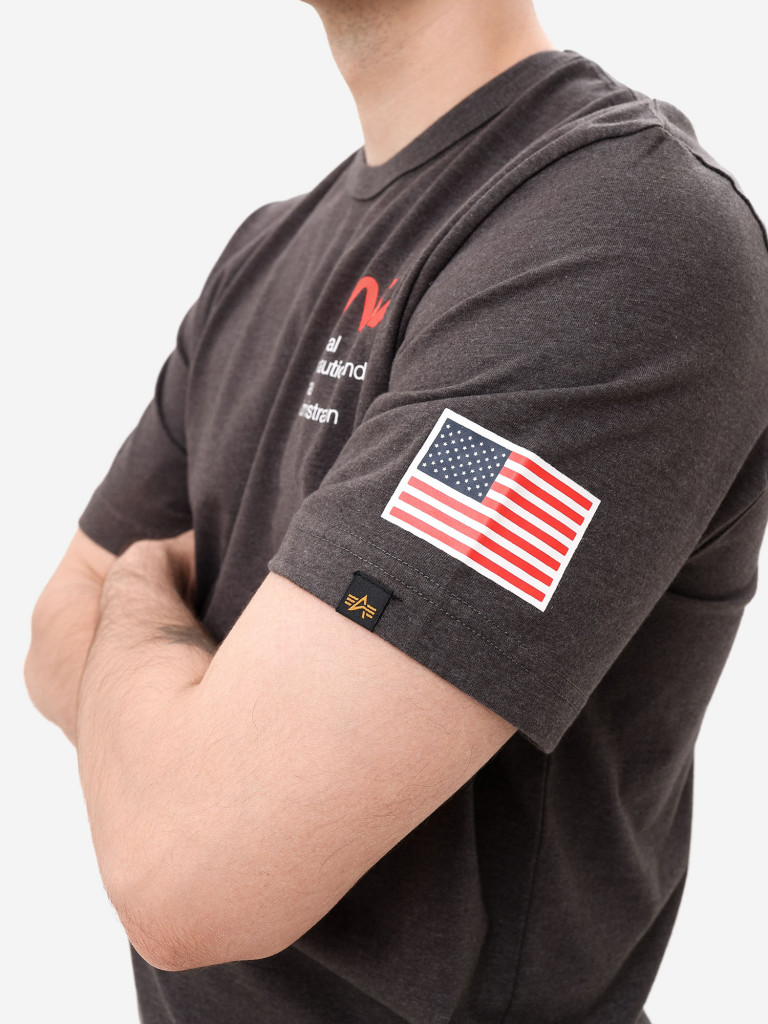 Футболка NASA Worm Logo Alpha Industries