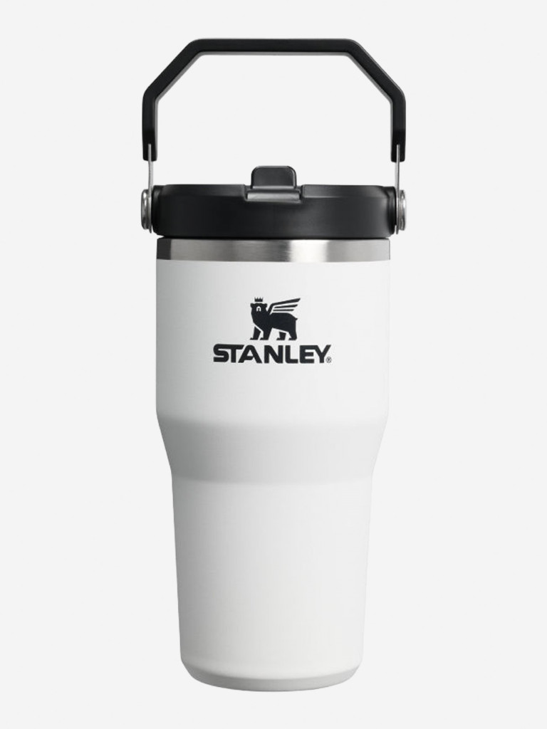 Термокружка STANLEY Iceflow2.0 0,59L (10-13318-0005) белая с черным, шт