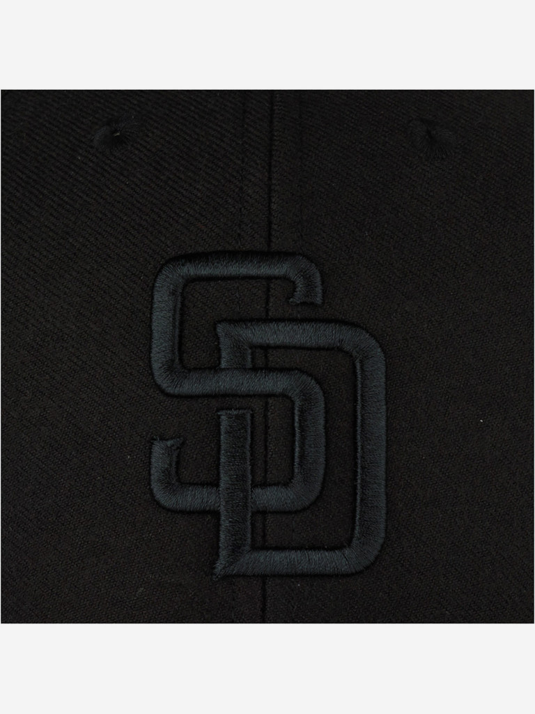 Бейсболка 47 BRAND B-MVPSP21WBP-BKB San Diego Padres MLB (черный)