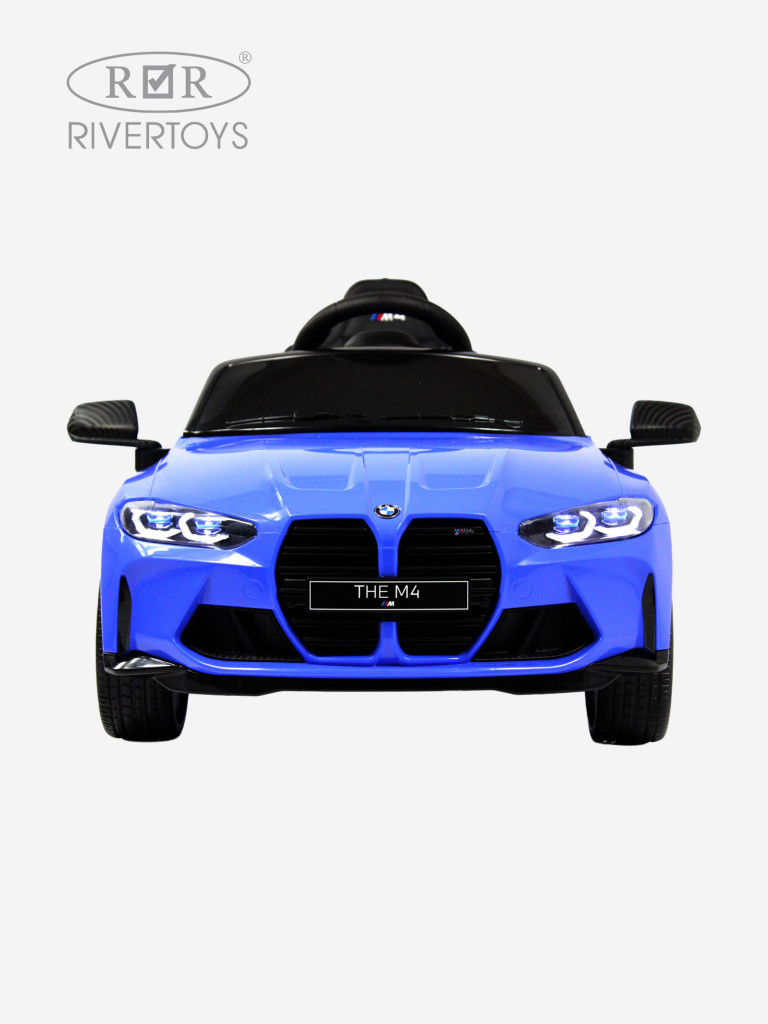 Детский электромобиль RIVERTOYS BMW M4 (A004AA) синий