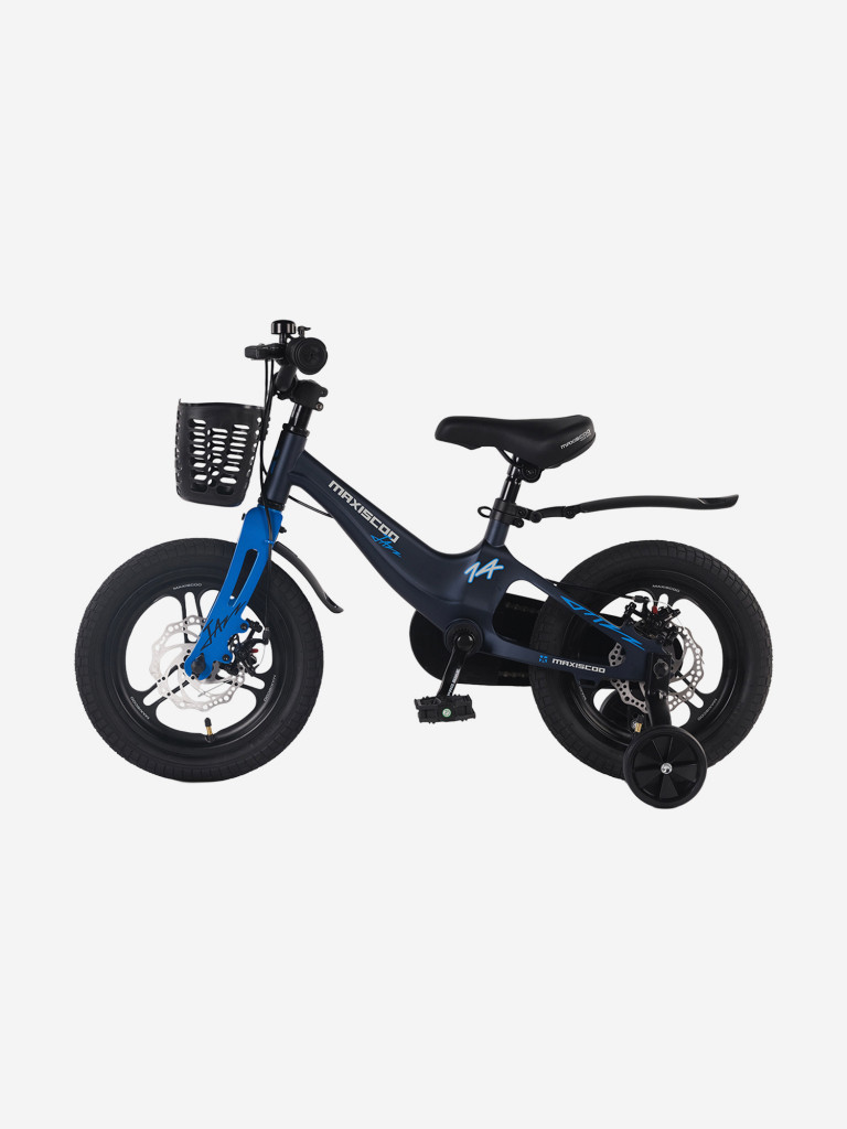 Велосипед детский Maxiscoo JAZZ PRO 14'', черный матовый, 2026