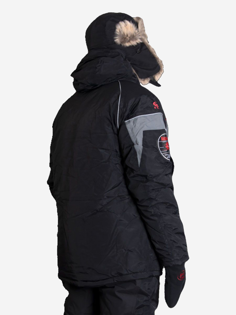 Куртка мужская зимняя Alaskan DAKOTA черная для рыбалки и охоты