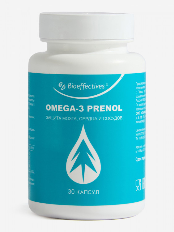 БАД к пище Omega-3 Prenol, 30 кап.