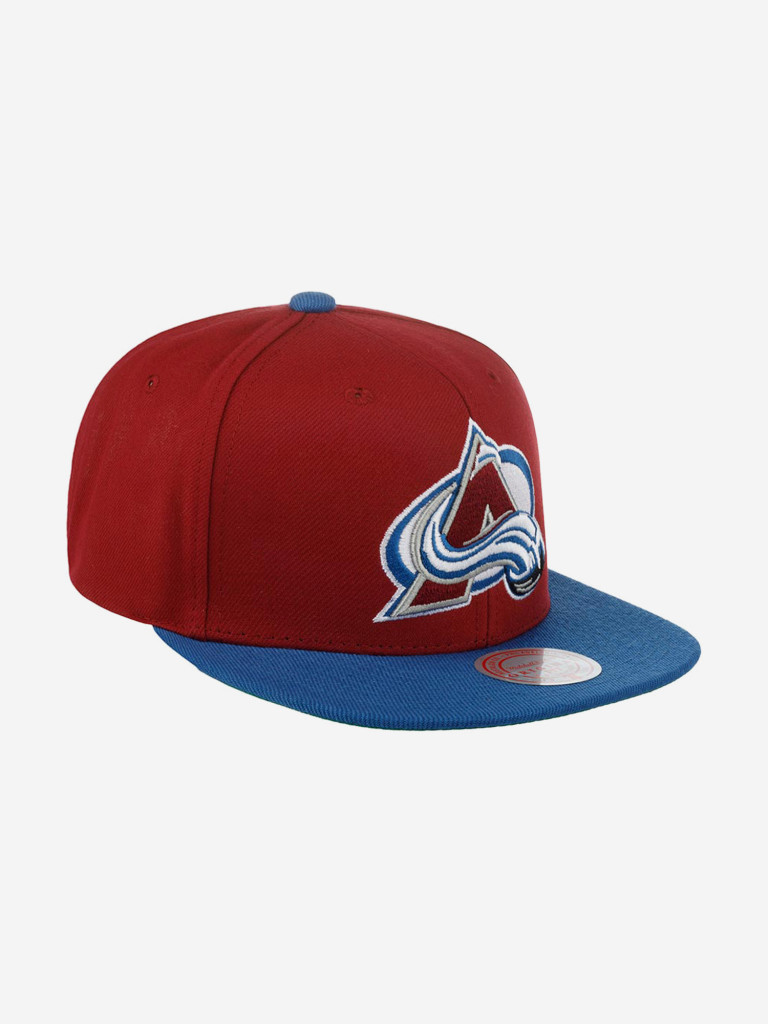 Бейсболка с прямым козырьком MITCHELL NESS HHSS5367-CAVYYPPPRDLB Colorado Avalanche NHL (красный)