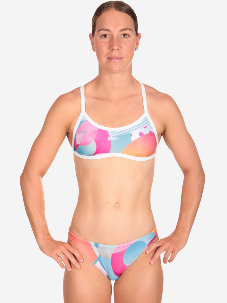 Плавки женские Mako Sunkissed Flamingo Summer Slip