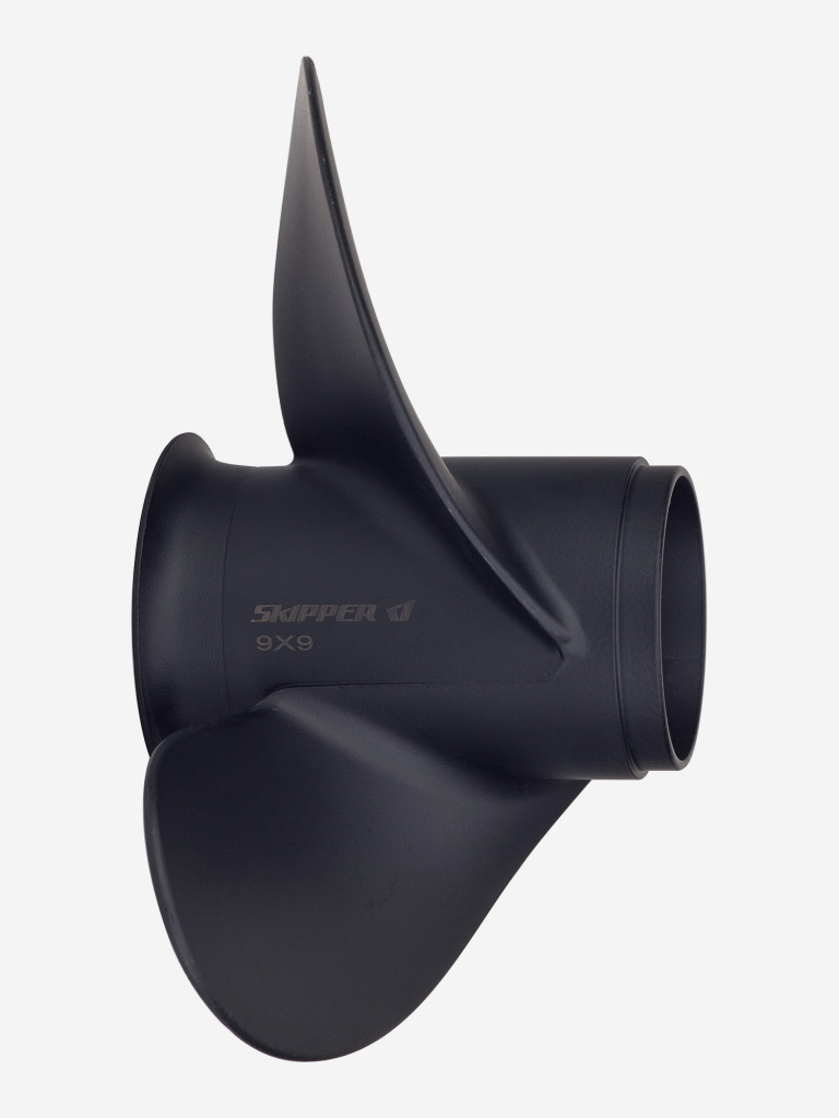Гребной винт Skipper для Mercury 6-15HP, алюминиевый, диаметр - 9" ,шаг - 9", 3 лопасти