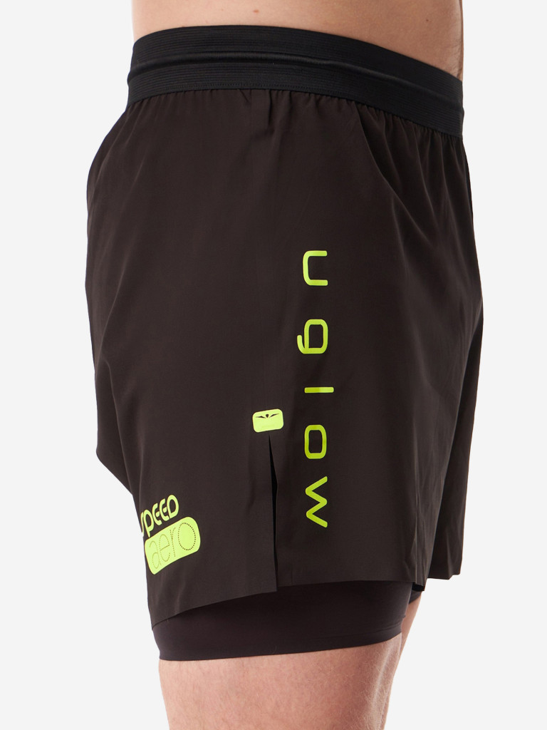 Шорты мужские UGLOW, черный желтый