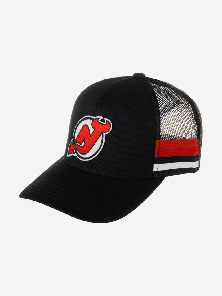 Бейсболка с сеточкой AMERICAN NEEDLE 23018A-NJD New Jersey Devils Hotfoot NHL (черный)