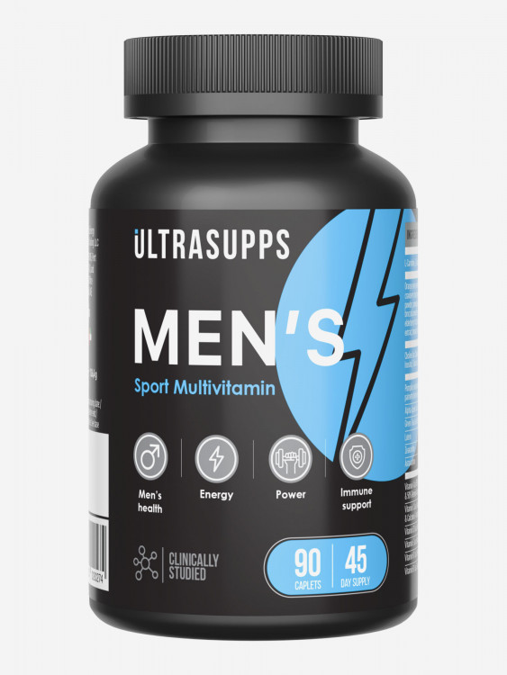 Мужской спортивный витаминно-минеральный комплекс Ultrasupps, 90 шт