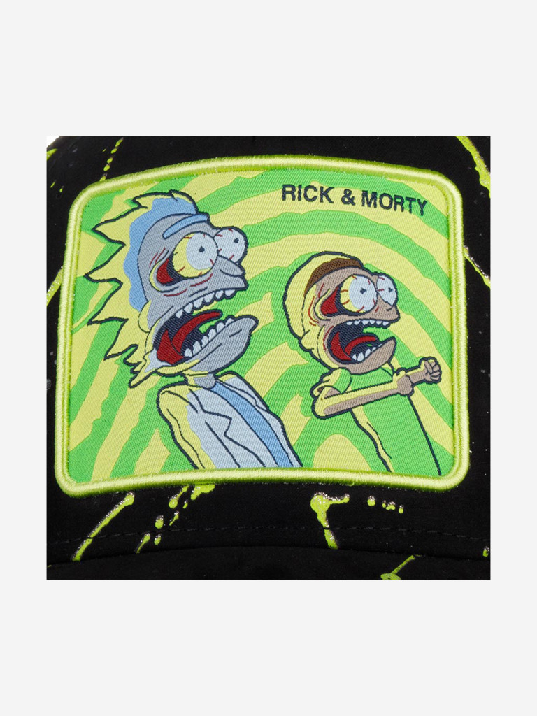 Бейсболка CAPSLAB CL/REM/TAG/1/RIC Rick and Morty Street (черный)