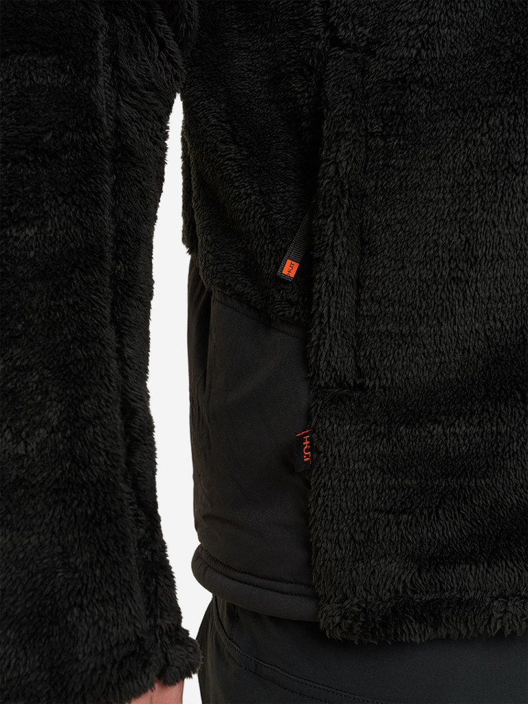 Кофта мужская HUT BORON на молнии для охоты, черная