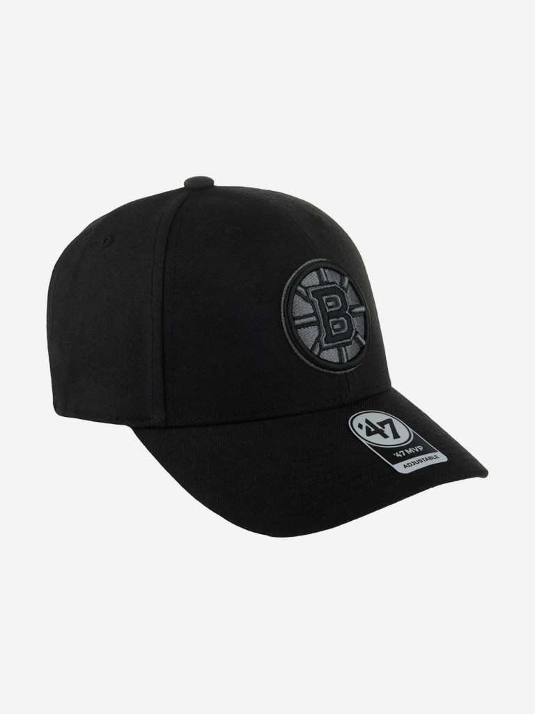Бейсболка 47 BRAND H-MVPSP01WBP-BKC Boston Bruins NHL (черный)
