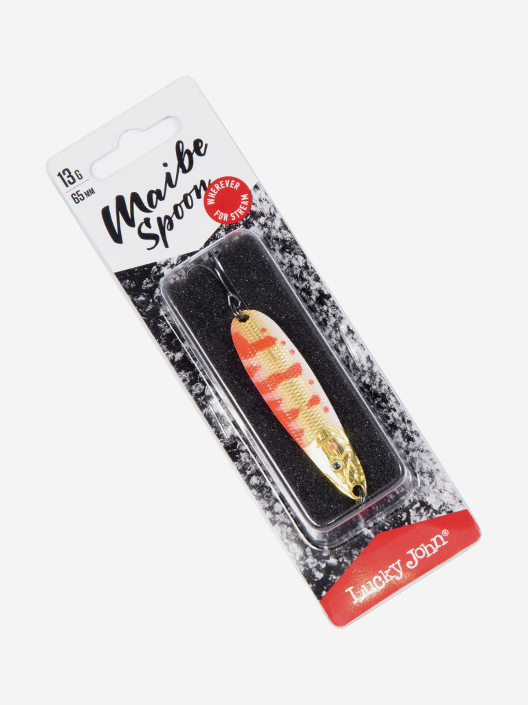 Блесна колеблющаяся Lucky John MAIBE SPOON, длина 65мм, вес 013.0г